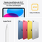 APPLE iPad 10th gen (2022) - 256 GB - A14 Bionic - Blauw