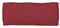 vidaXL - Ligbedkussen - Wijndruif - Rood - 100x40x8 - cm - Oxford - Stof