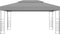 vidaXL - Prieel - 3x4 - m - antraciet