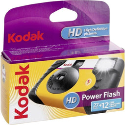 Kodak Power Flash - Wegwerpcamera 27+12 shots - 800 iso film