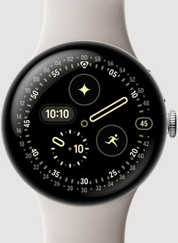 Google Pixel Watch 4 - Smartwatch - 41mm - Hartritme Huidtemperatuur - Zilver