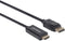Manhattan DisplayPort naar HDMI Kabel - 3m - 1080p@60Hz - Zwart