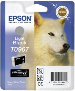 Epson T0967 - Inktcartridge - Origineel - Licht Zwart