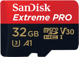 Sandisk Extreme Pro - microSDHC UHS-I (2024) - 32GB - Lezen tot 100MB/s en schrijven tot 90MB/s