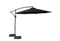 Hortensus Stijlvolle Hangparasol 270 cm in Zwart – Luxe Zweefparasol voor Tafel of Loungeset