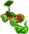 POWERplus Grasshopper Hybride Dynamo en Solar Eduactief Speelgoed | Hybride Energie Speelgoed Auto | Handmatige en stroom op zonne-energie