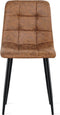 Refurna - Eetkamerstoel Yerevan - Cognac Set van 2