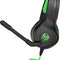 HP Pavilion Gaming 400 - Headset - Stereogeluid 3,5mm-connector - Zwart Groen