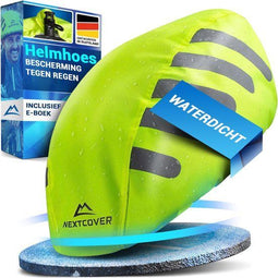 NEXTCOVER® Universele regenhoes - 100% wind- en waterdichte helmhoes - neonkleurig