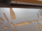 Tuin Privacy Screen Bloemen Zilver 50 x 140 cm Roestvrij staal