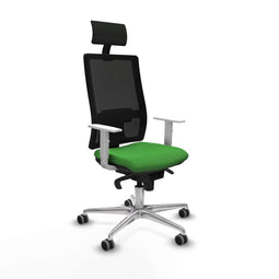 Bureaustoel met hoofdsteun Piqueras y Crespo 4B086G1 Groen