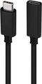 Nanocable 10.01.4501 USB-kabel USB 3.2 Gen 2x2 1 m USB C Zwart