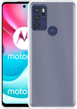 Motorola Moto G60s - Back Cover - TPU - Effen Transparant