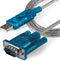 StarTech.com ICUSB232SM3 - USB naar RS232 DB9 Seriële Verloopkabel - 90 cm Blauw