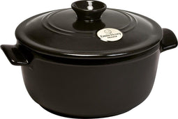 Emile Henry Kookpan rond - Ø220mm - Fusain