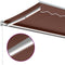 vidaXL - Luifel - handmatig - uittrekbaar - met - LED - 450x350 - cm - bruin