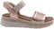 Skechers Bobs Sun Ray - Slip-ins Sandalen - Vegan met Heel Pillow - Goud