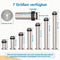 RVS Deurstopper Zilver 6cm