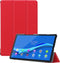 3-Vouw sleepcover hoes - Geschikt voor Lenovo Tab M10 FHD Plus (x606F) - Rood