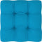 vidaXL - Palletkussen - 58x58x10 - cm - stof - blauw
