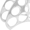 vidaXL - Wijnrek - Zilver - 38 - x - 33 - x - 13 - cm - in - Aluminium