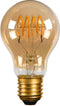 Lucide A60 - Filament lamp - Dimbaar - Ø 6 cm - E27 - 4,9W 2200K - Amber