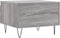 vidaXL - Salontafel - 50x46x35 - cm - bewerkt - hout - grijs - sonoma - eikenkleurig