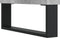 vidaXL - Dressoir - 69,5x34x90 - cm - bewerkt - hout - betongrijs