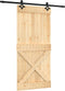 vidaXL - Schuifdeur - met - beslag - 95x210 - cm - massief - grenenhout