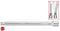 KS Tools 911.1383 9111383 Dopsleutelverlenging Aandrijving 1/2 (12.5 mm) 125 mm 1 stuk(s)