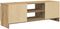 vidaXL - Tv-meubel - 102x30x36 - cm - bewerkt - hout - artisanaal - eikenkleur