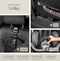 tectake® Linus - Draaibare Autostoel - i-Size / Isofix - 360° draaifunctie - Grijs