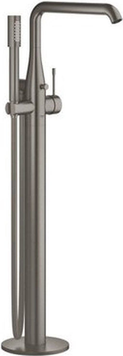 GROHE Essence New - Vrijstaande badkraan - Inclusief doucheset - Hard graphite