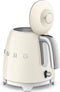 Smeg KLF05CREU - Mini Waterkoker - 0,8L - Crème