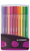 Stabilo 20 pen 68 Colorparade Antr/Roze