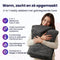 Soulsnooze Teddy Dekbed Panter Antraciet 240×220 - 2-in-1 Dekbed Zonder Overtrek - Wasbaar Dekbed