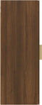 vidaXL - Wandkast - 34,5x34x90 - cm - bruin - eikenkleur