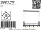 Mexlite Buckley 2983ZW - Hanglamp - Industrieel design 100 cm breed hoogte instelbaar 60-140 cm - Zwart
