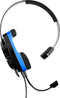 Turtle Beach Recon Chat - Headset - Brilvriendelijk - Blauw Zwart