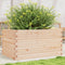 vidaXL - Plantenbak - 90x60x46 - cm - massief - grenenhout