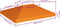 vidaXL - Prieeldak - 310 - g/m² - 4x3 - m - oranje