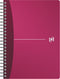 Oxford Office Urban Mix spiraalschrift, 180 bladzijden, ft A5, geruit 5 mm 5 stuks