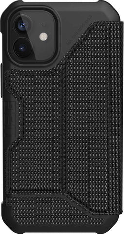 Urban Armor Gear Metropolis - Booktype hoesje - Krasbestendig Schokbestendig - Zwart