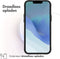imoshion Hoesje Geschikt voor iPhone 14 Hoesje - imoshion Rugged Hybrid Case - Zwart / Transparant