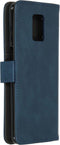 iMoshion Hoesje Geschikt voor Xiaomi Redmi Note 9 Pro / Redmi Note 9S Hoesje Met Pasjeshouder - iMoshion Luxe Bookcase - Donkerblauw