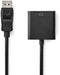 Nedis CCGB37351BK02 - VGA naar DisplayPort Kabel - 20cm - Zwart