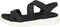 ECCO Flowt W - Platte sandalen - Voorgevormd voetbed - Zwart - Maat 38