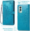 iMoshion Hoesje Geschikt voor OnePlus Nord 2 Hoesje Met Pasjeshouder - iMoshion Mandala Bookcase - Turquoise