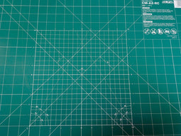 OLFA - Snijmat A2 - Zelfherstellend dubbelzijdig 60X45CM - Groen