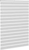vidaXL - Zebra - rolgordijn - 160x200 - cm - stofbreedte - 155,9 - cm - lichtgrijs